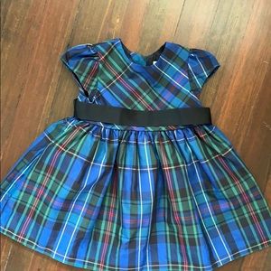 Ralph Lauren baby girl plaid dress 12m